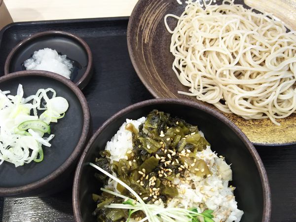 「おろし焼さばめし￥360」@ゆで太郎 厚木下依知店の写真