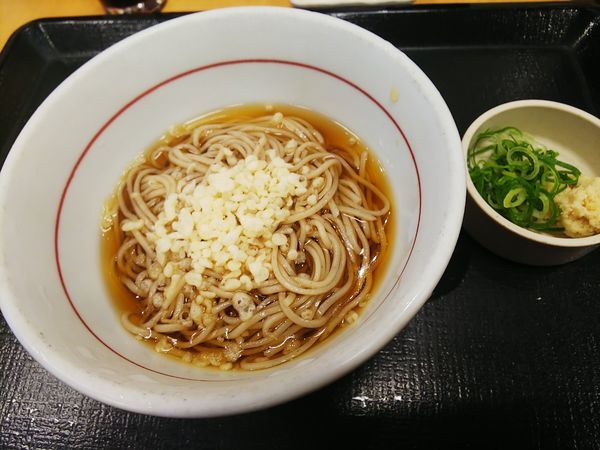 「冷やしはいからそば」@なか卯 札幌北24条店の写真