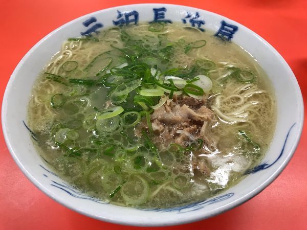 「ラーメン  550円」@元祖 長浜屋の写真