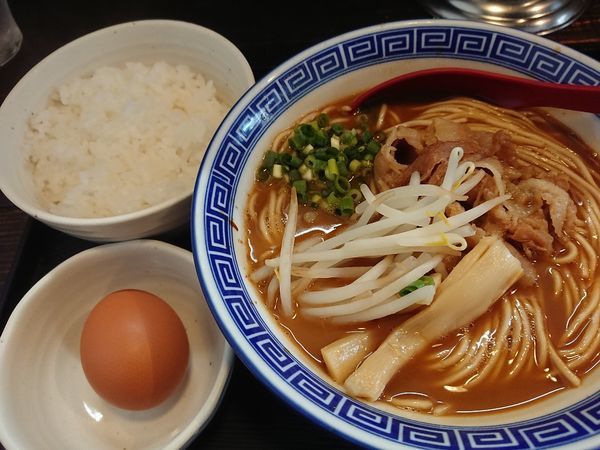 「中華そば 大 ライス」@中華そばJACの写真