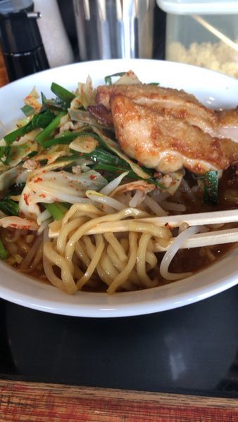 「鷹の爪拉麺＋プチ唐」@激辛拉麺 鷹の爪の写真