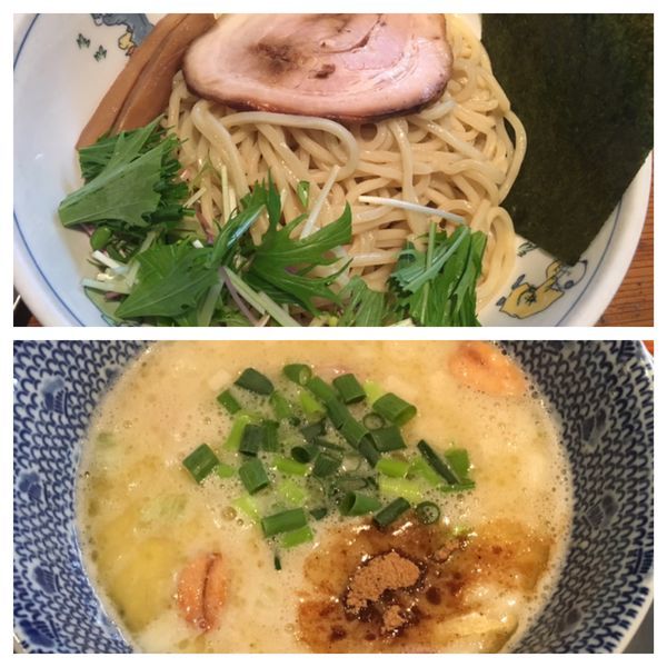 「鶏塩つけ麺」@中華そば 一楽の写真