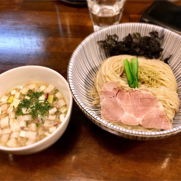 「貝節つけそば 中盛 ¥950」@CLAM＆BONITO貝節麺RAIKの写真