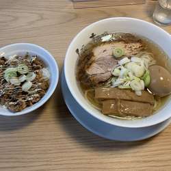 macro 厚+煮卵トッピング