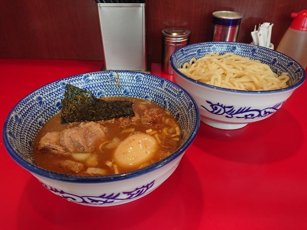 「つけめん＋チャーシュー＋味付け玉子」@自家製中華そば 勢得の写真