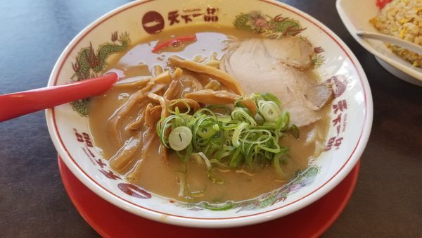 「こってり　並　ニンニク入り」@天下一品 川中島店の写真