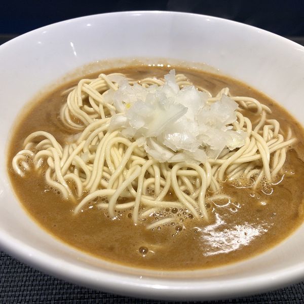 「限定 特濃(鮮魚甘エビ✖️煮干)かけそば 1000円」@煮干乱舞の写真