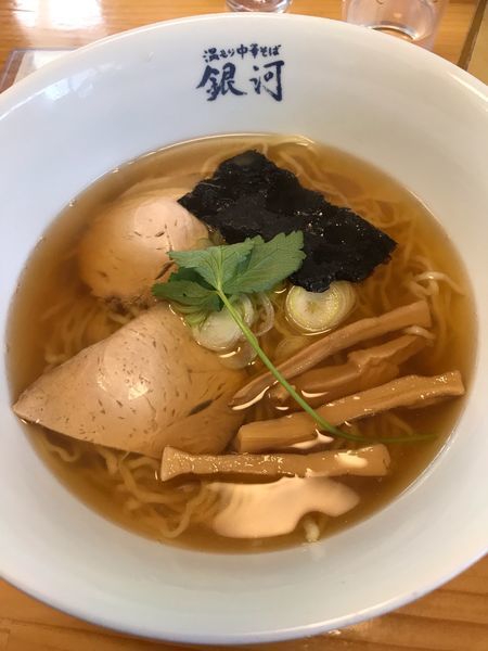 「中華そば/ちぢれ麺」@温もり中華そば 銀河の写真
