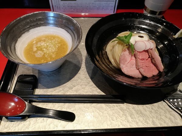 「特製つけ麺」@江戸前つけ麺 銀座 魄瑛の写真