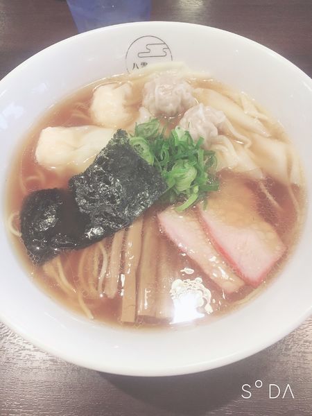 「特製ハーフ黒だしラーメン」@八雲の写真