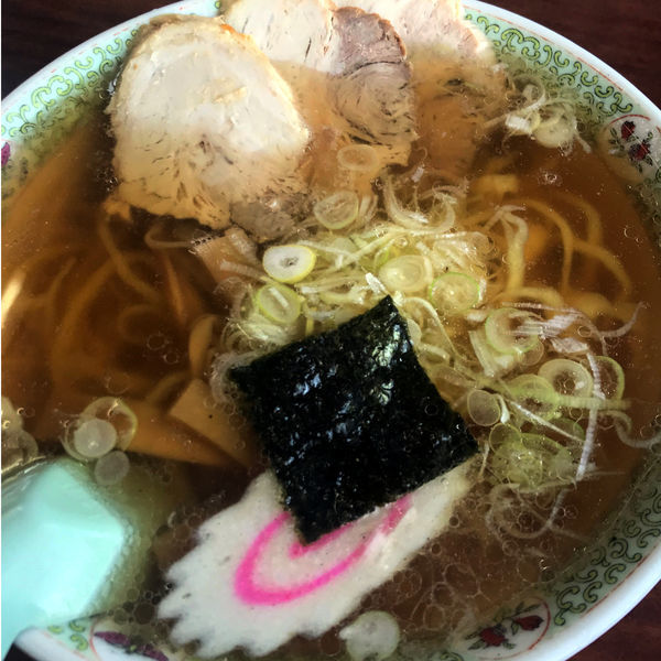 「ラーメン　630円」@手打ちラーメン 丸富の写真