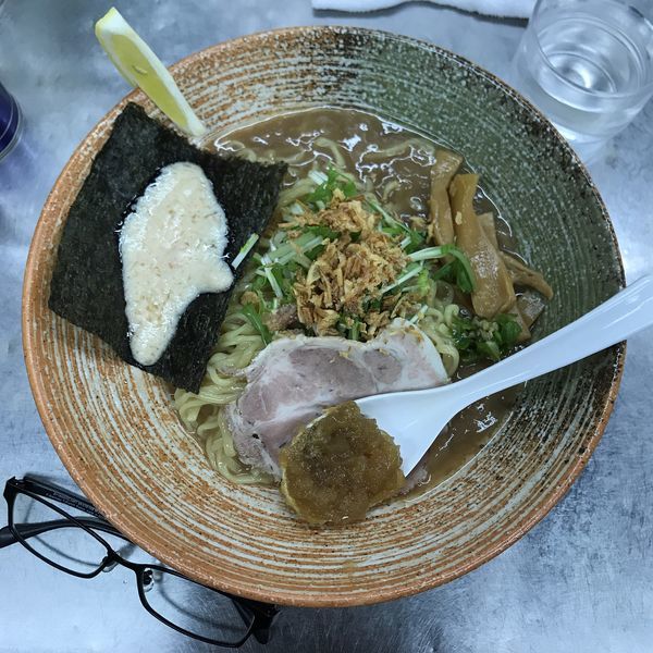 「渡り蟹冷やしまぜそば」@覆麺 智の写真