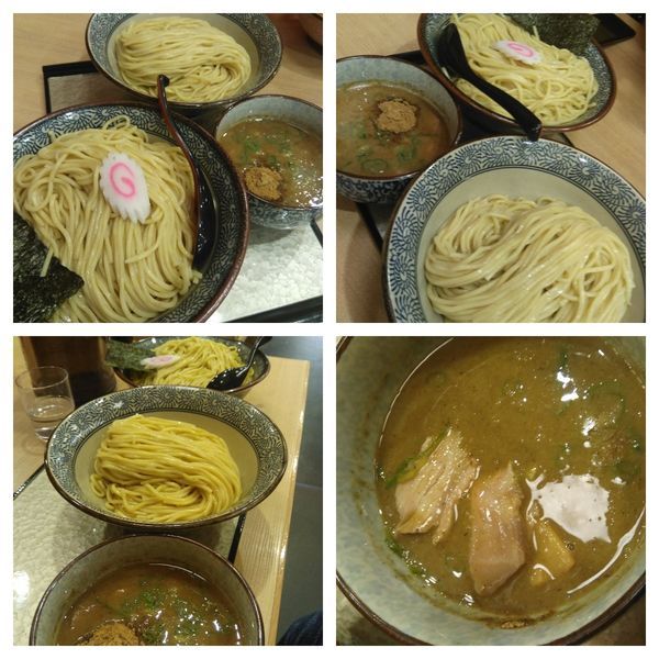 「濃厚つけ麺+特大（800㌘申請）」@中華そば 葵 ララガーデン川口店の写真