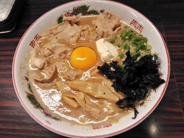 「期間限定 味噌肉玉そば」@めん処 夢ノ弥の写真