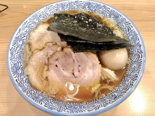 「特製中華そば」@中華そば 笑歩の写真