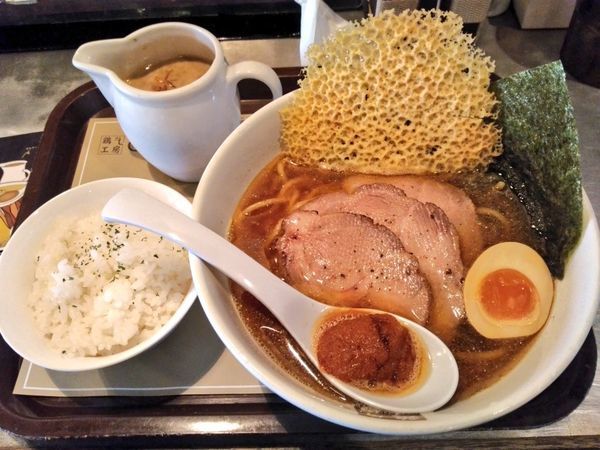 「期間限定 ポルチーニ茸の醤油らぁ麺」@鶏だし工房 Garyu-yaの写真
