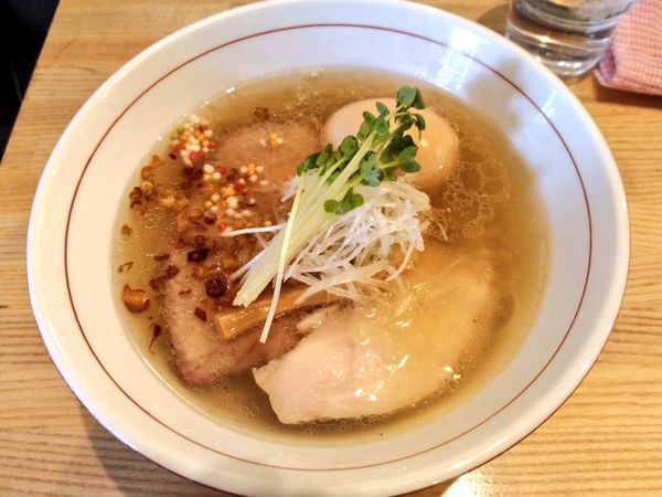 「特製塩そば」@地球の中華そばの写真