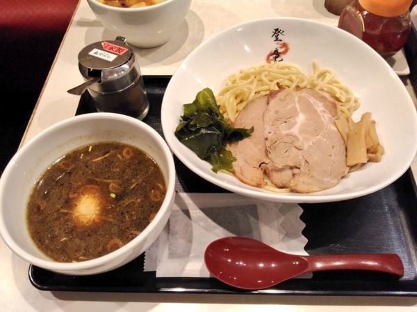 「鶏と魚介のあっさりつけめん」@登竜門の写真