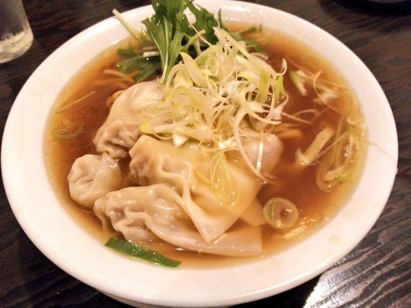 「ワンタン麺」@アジア麺 樹の写真