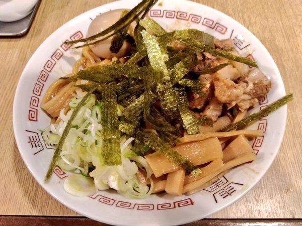 「期間限定 ジンベエ流東京油そば」@つけ麺 ジンベエの写真