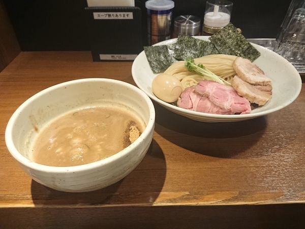 「特製濃厚豚骨魚介つけめん」@麺処 はら田の写真