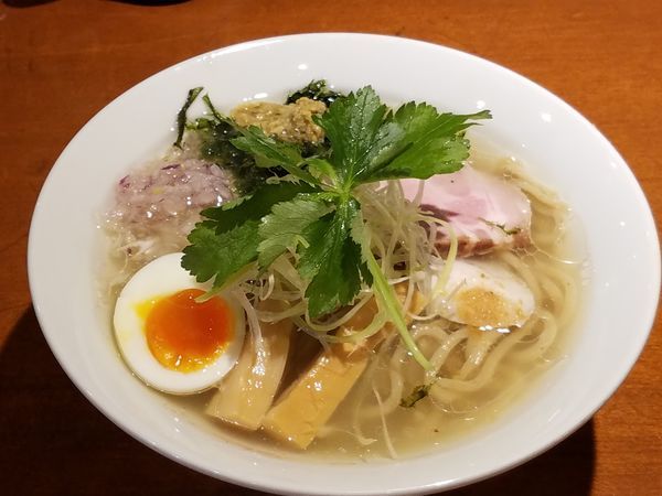 「中華そば　クラム」@麺酒一照庵の写真