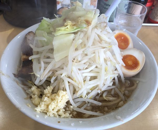 「ぎ郎＋味玉（￥830＋￥100）」@ら～めん ぎょうてん屋 GOLD 綾瀬店の写真