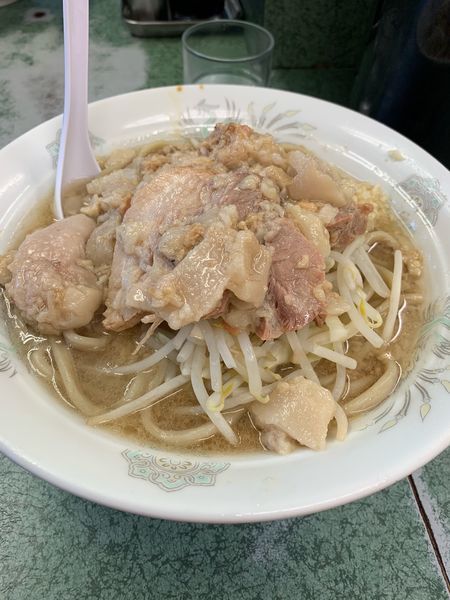 「大ラーメンニンニクちょいマシヤサイアブラカタマリ」@ラーメン二郎 新宿小滝橋通り店の写真