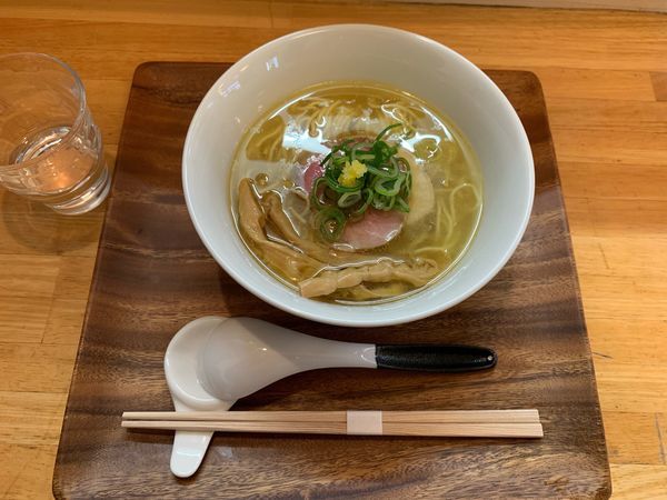 「柚子塩らぁ麺800円」@入鹿（IRUCA）-Tokyo-の写真