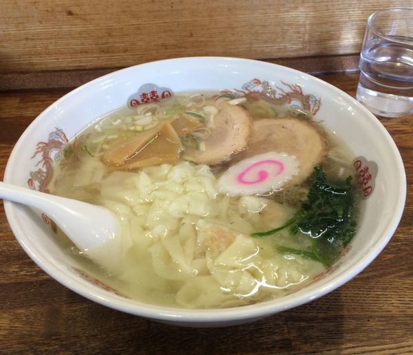 「塩ワンタンメン（750円）」@白河手打ラーメン かづ枝の写真