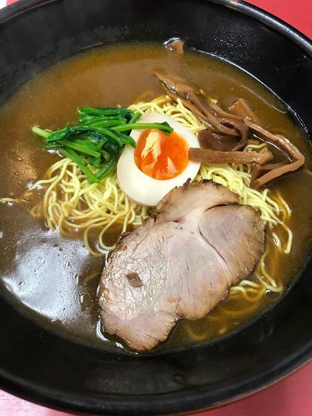 「カレーラーメン」@山水楼の写真