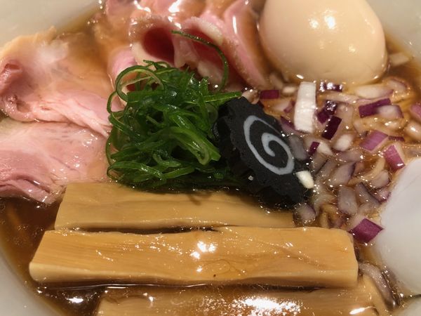 「特製のどくろそば」@らぁ麺 はやし田 新宿本店の写真