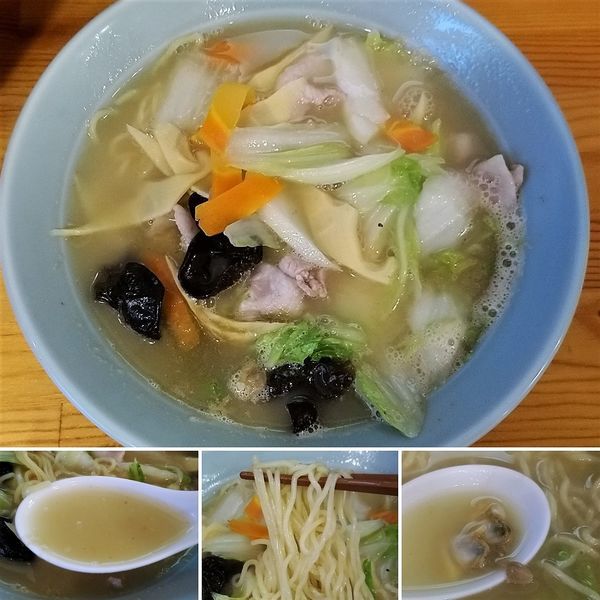 「タンメン　800円」@ニュー菜苑の写真