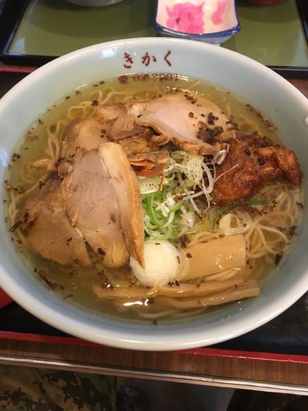 「さばだしチャーシュー麺」@食堂きかくの写真