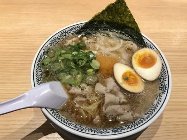 「肉そば 味玉入り」@丸源ラーメン 東久留米店の写真
