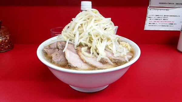 「小豚 麺少なめ 800円」@ラーメン二郎 神田神保町店の写真