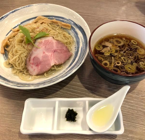 「昆布水つけ麺¥900＆ビール小瓶¥400」@中華そば 和渦 TOKYOの写真
