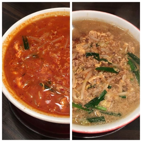 から麺（0倍と3倍をシェア）