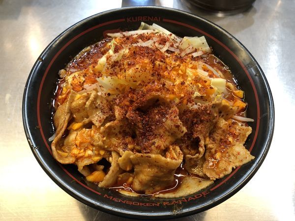 「鬼紅らーめん」@麺創研 紅 国分寺の写真