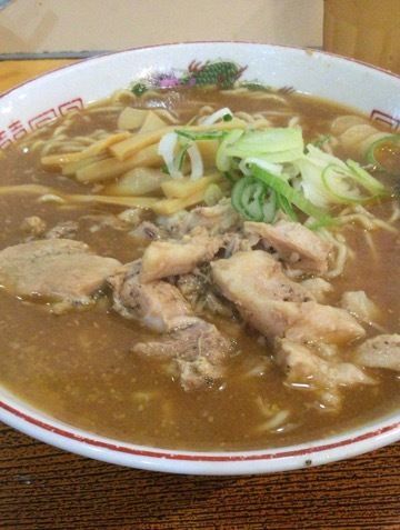 「味噌ホルモン中華」@麺専門店 アラキの写真