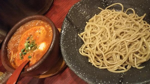 「うま辛つけ麺レベル３(920円)」@麺や つるり 新潟小千谷流の写真