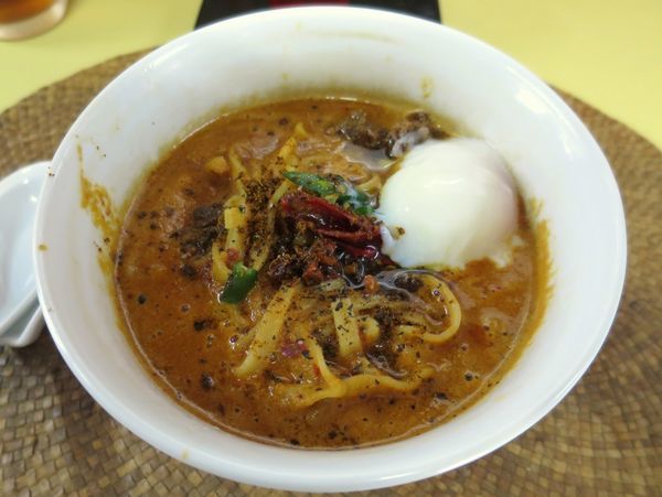 「黒カラシビ麺 ７５０円」@龍門瀑の写真