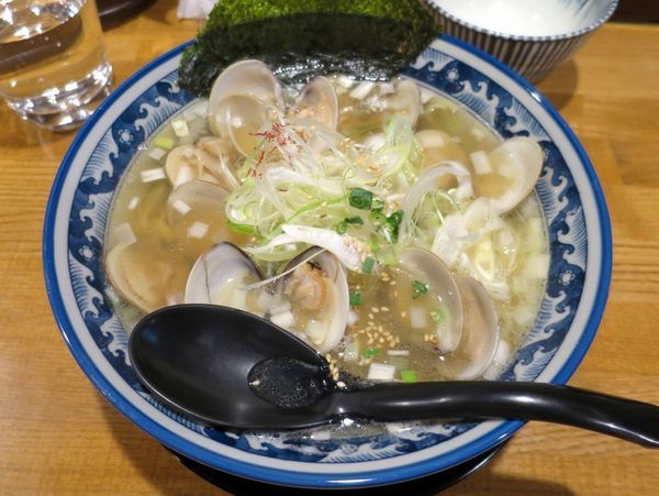 「はまぐりラーメン １，０００円」@和風楽麺 四代目 ひのでや 大宮店の写真