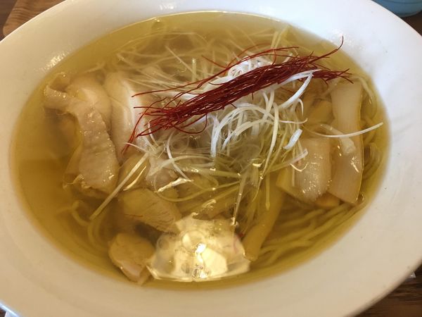 「鶏塩らーめん」@めんちゃやの写真