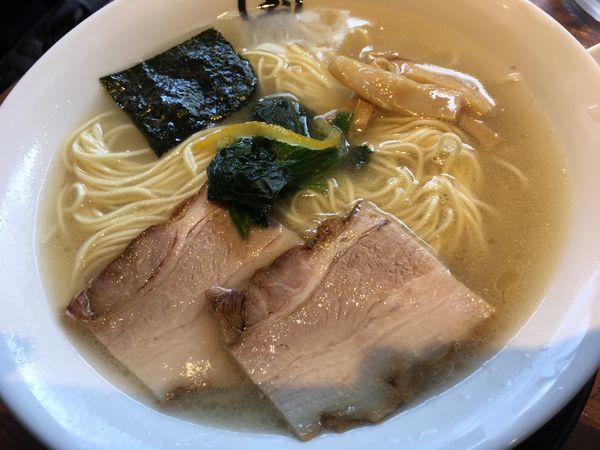 「濃厚金目鯛そば」@東京煮干中華そば 三三㐂 大森の写真