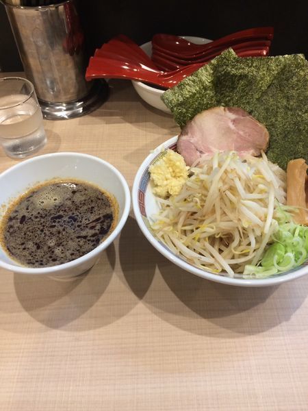 「［限定］マー油魚介つけ麺780円」@ラーメン 億人隊長の写真