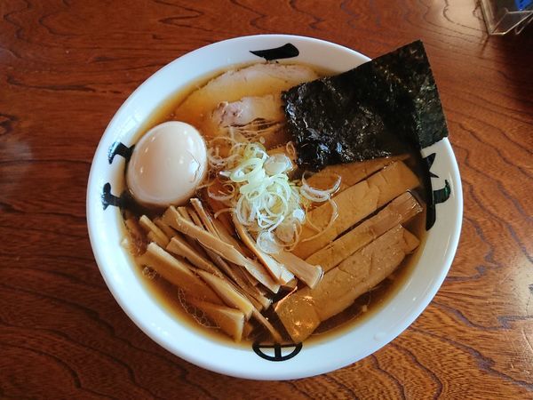 「メンマ中華(こってり)チャーシュー、味玉 920円」@中華そば処 琴平荘の写真