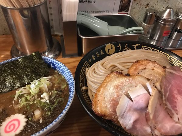 「特製つけ麺(特)」@中華蕎麦うゑずの写真