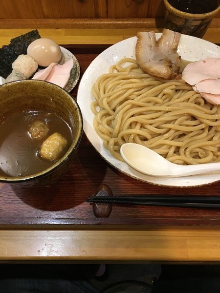 「特製つけ麺＋麺【大盛り・豚肉×2増加】」@麺屋桜木の写真