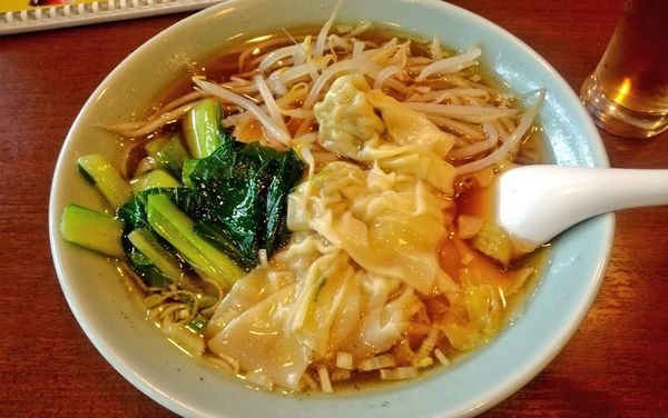 「云呑面」@中華料理 食里香の写真